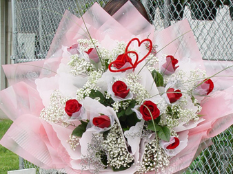 Individual Red Roses