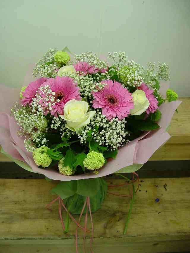 Roses with Gerbras